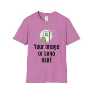 UPRINT-Custom T-Shirt with YOUR Image or Logo!! Softstyle T-Shirt - Your Image or Logo Here