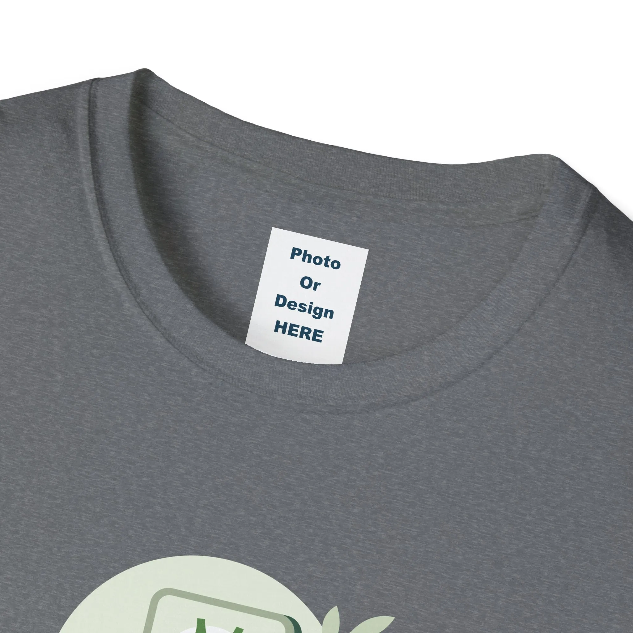 UPRINT-Custom T-Shirt with YOUR Image or Logo!! Softstyle T-Shirt - Your Image or Logo Here