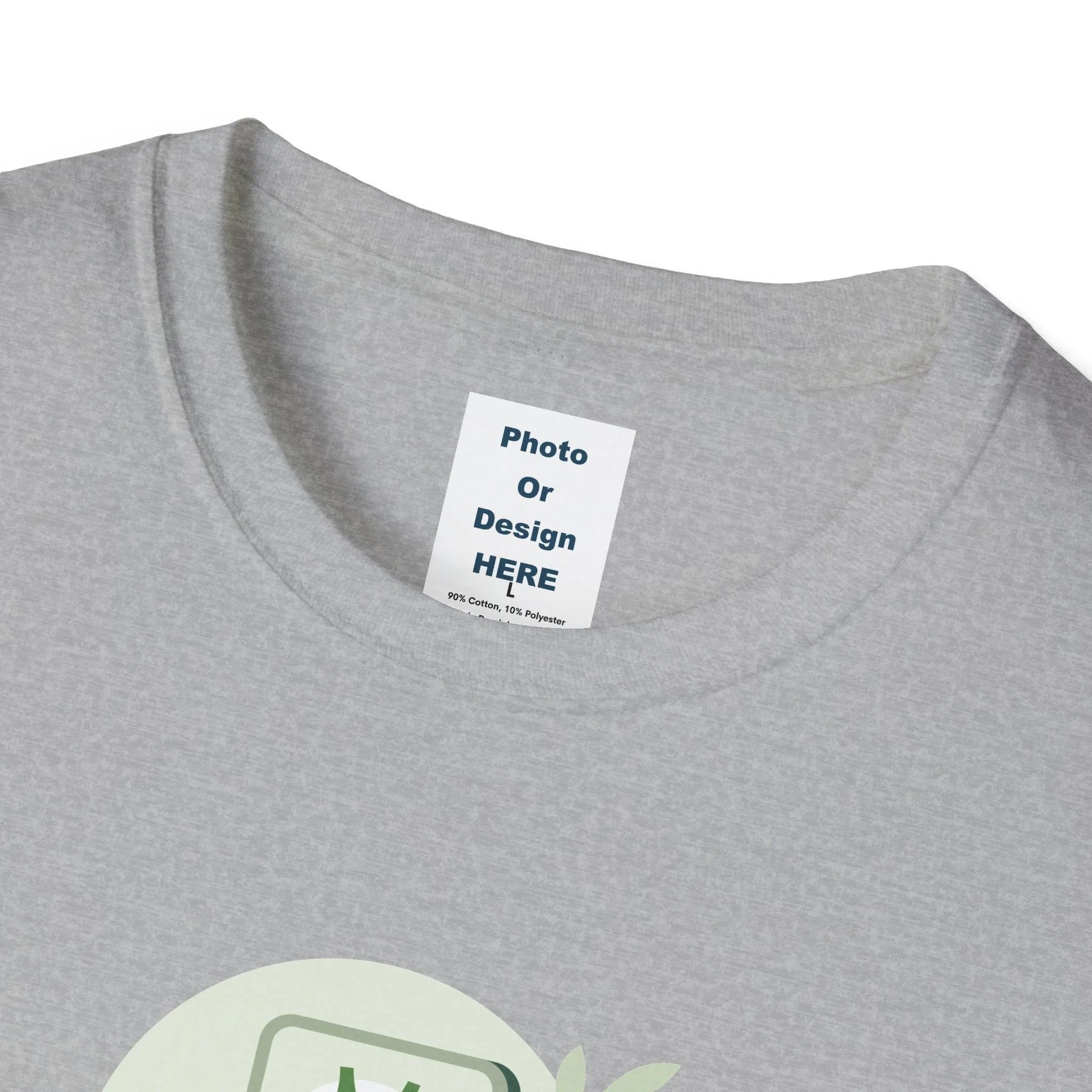 UPRINT-Custom T-Shirt with YOUR Image or Logo!! Softstyle T-Shirt - Your Image or Logo Here