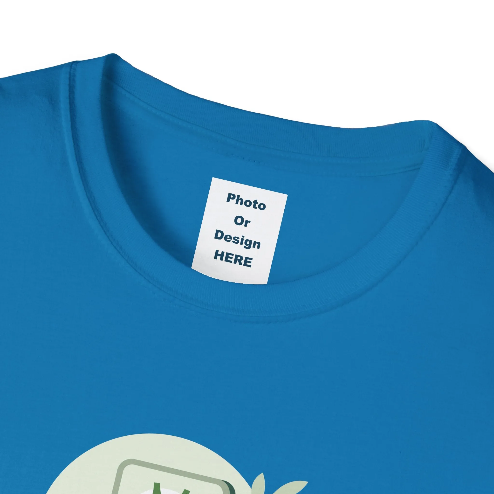 UPRINT-Custom T-Shirt with YOUR Image or Logo!! Softstyle T-Shirt - Your Image or Logo Here