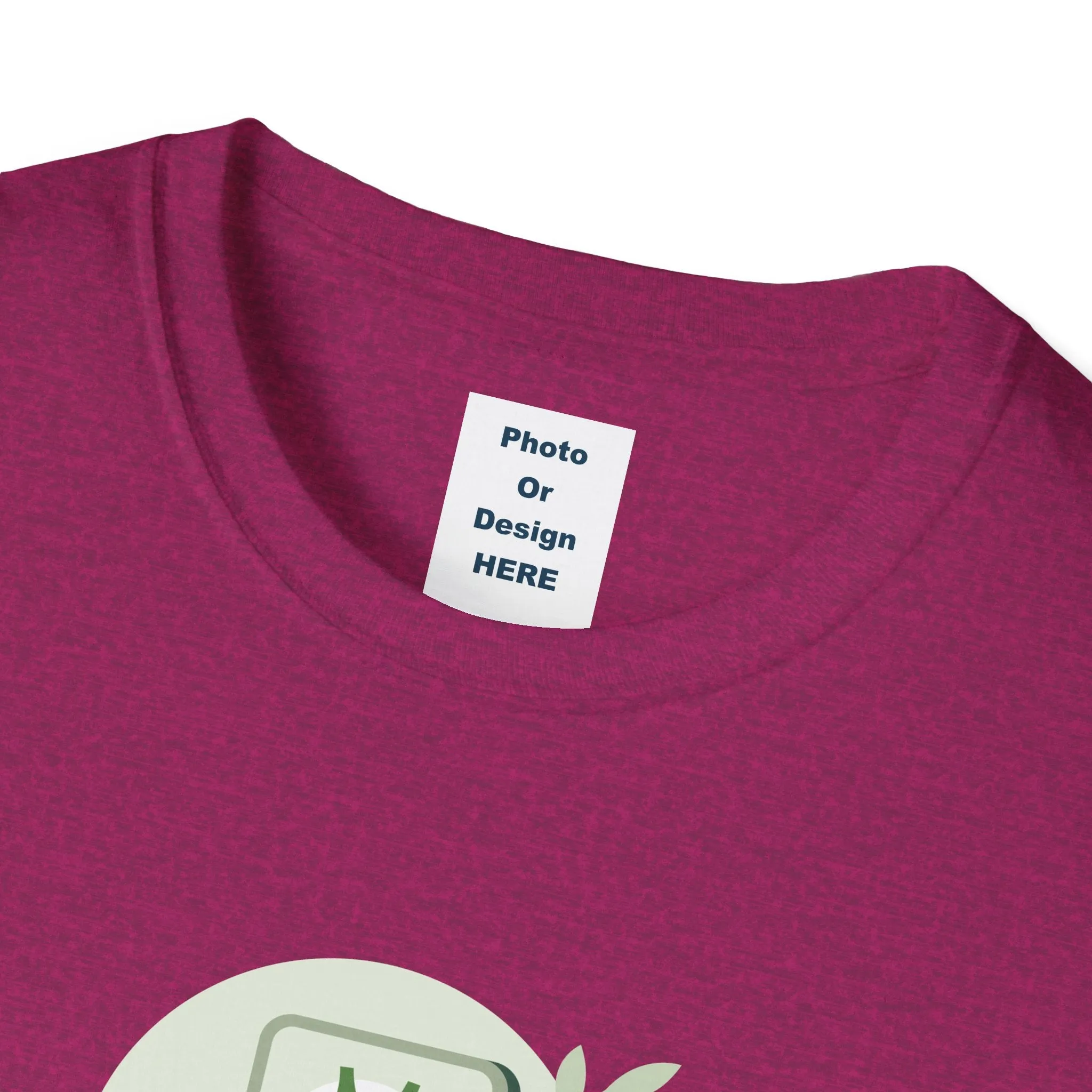 UPRINT-Custom T-Shirt with YOUR Image or Logo!! Softstyle T-Shirt - Your Image or Logo Here
