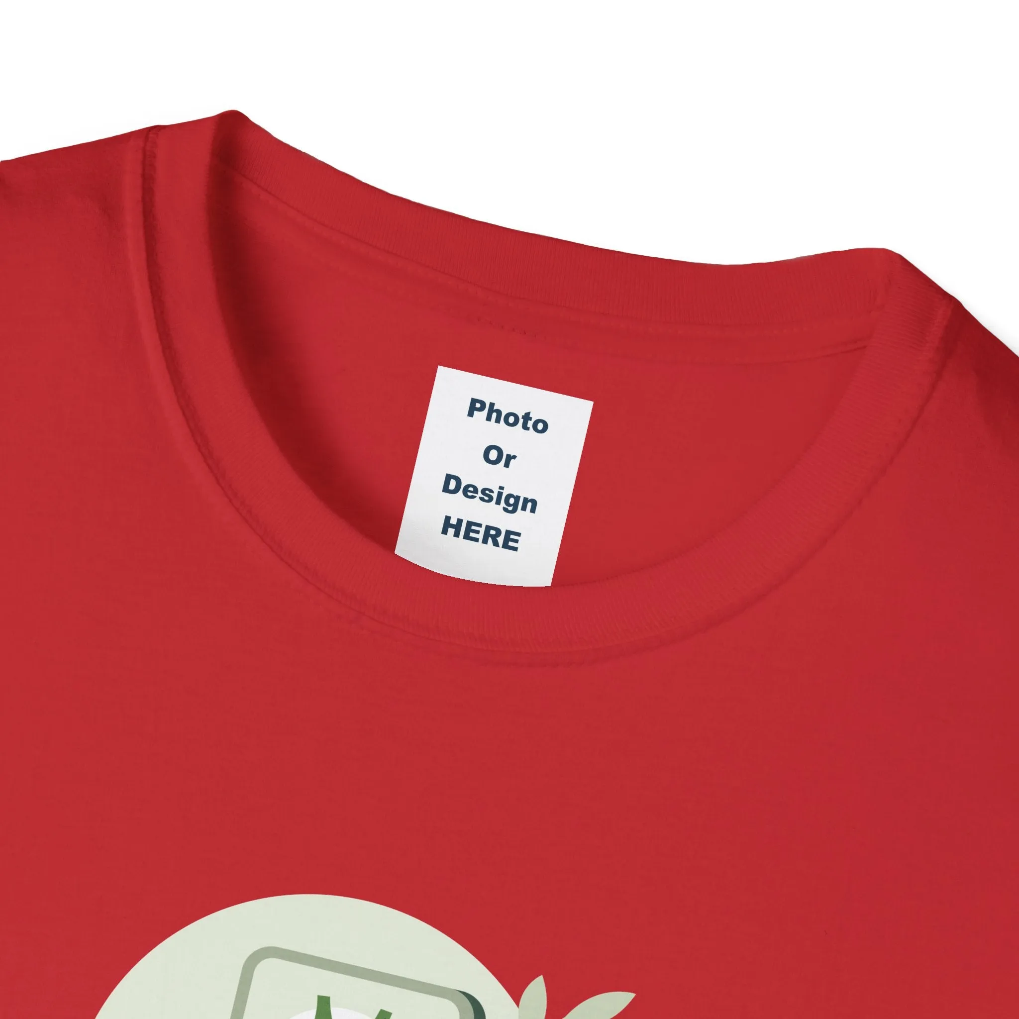 UPRINT-Custom T-Shirt with YOUR Image or Logo!! Softstyle T-Shirt - Your Image or Logo Here