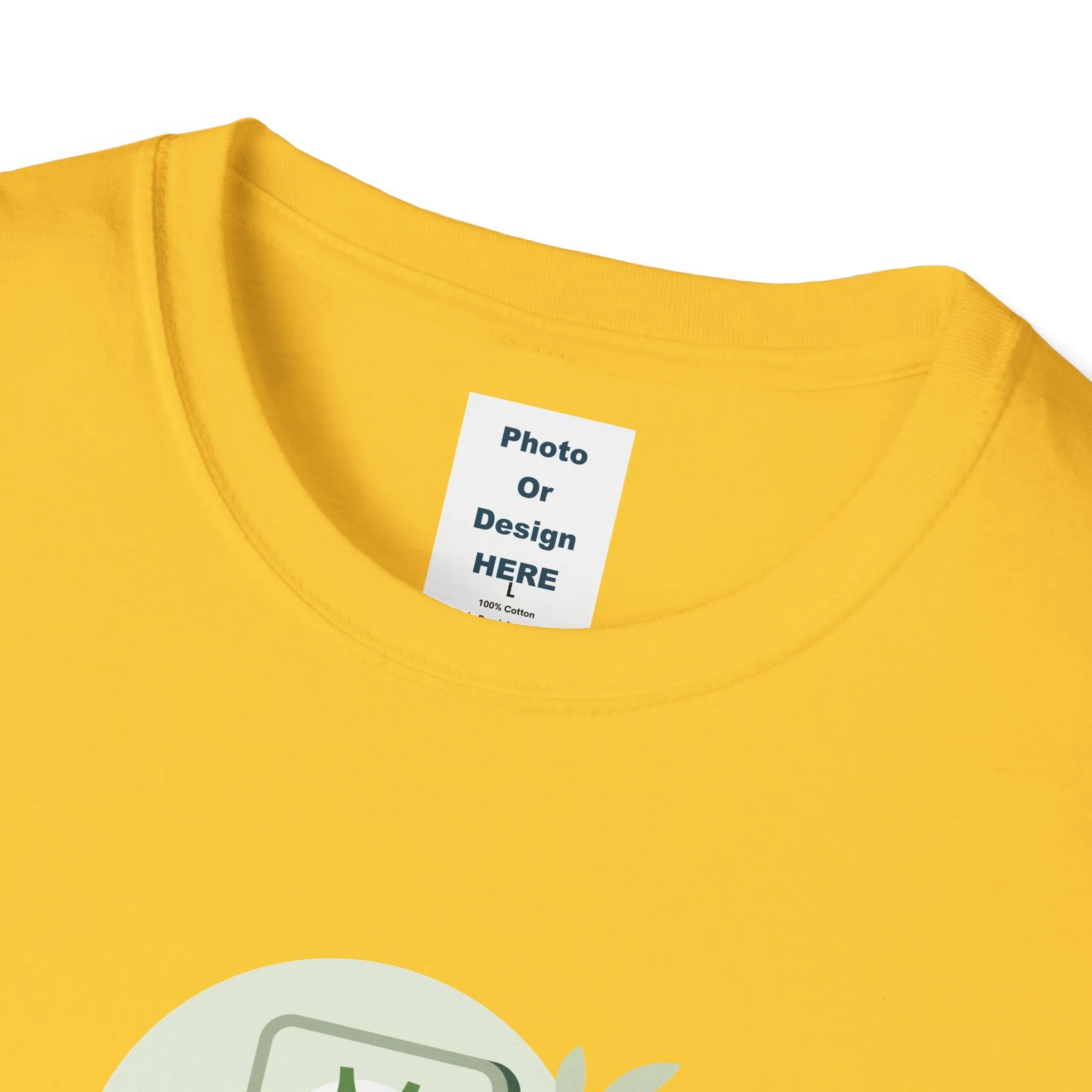 UPRINT-Custom T-Shirt with YOUR Image or Logo!! Softstyle T-Shirt - Your Image or Logo Here