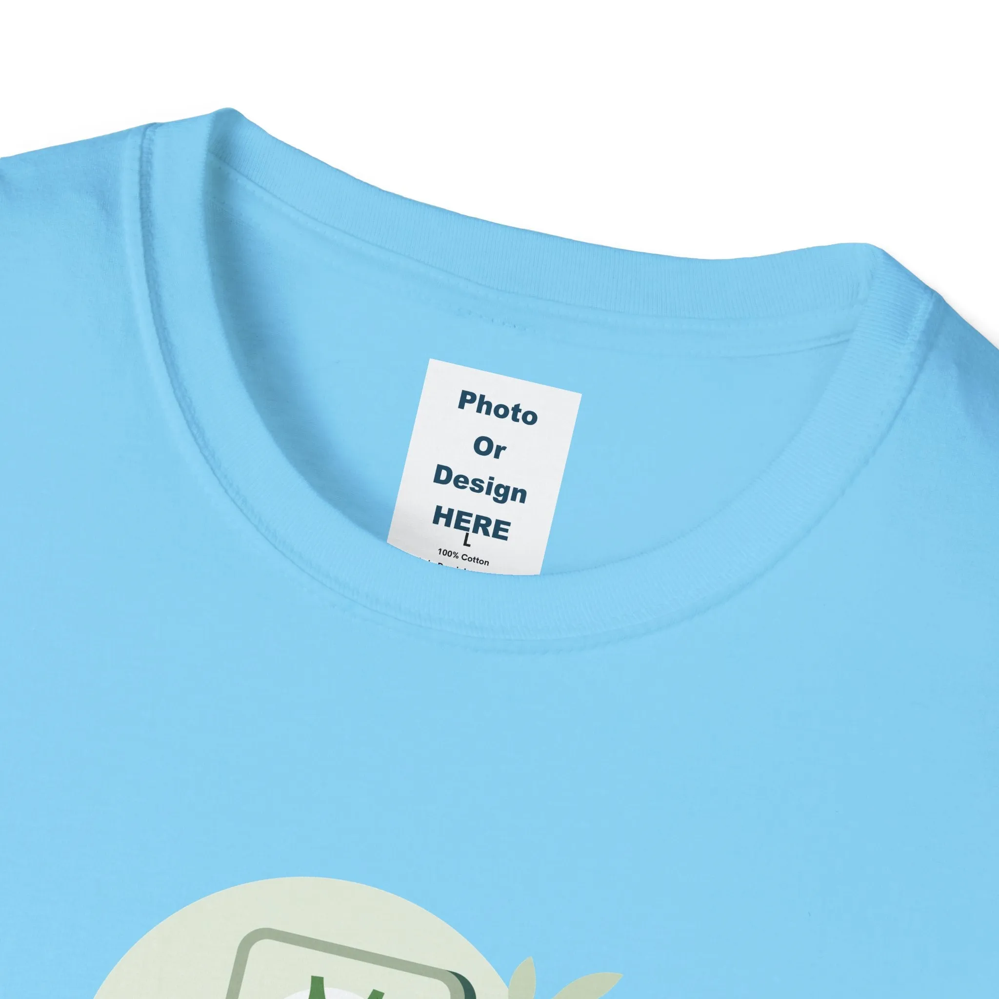 UPRINT-Custom T-Shirt with YOUR Image or Logo!! Softstyle T-Shirt - Your Image or Logo Here
