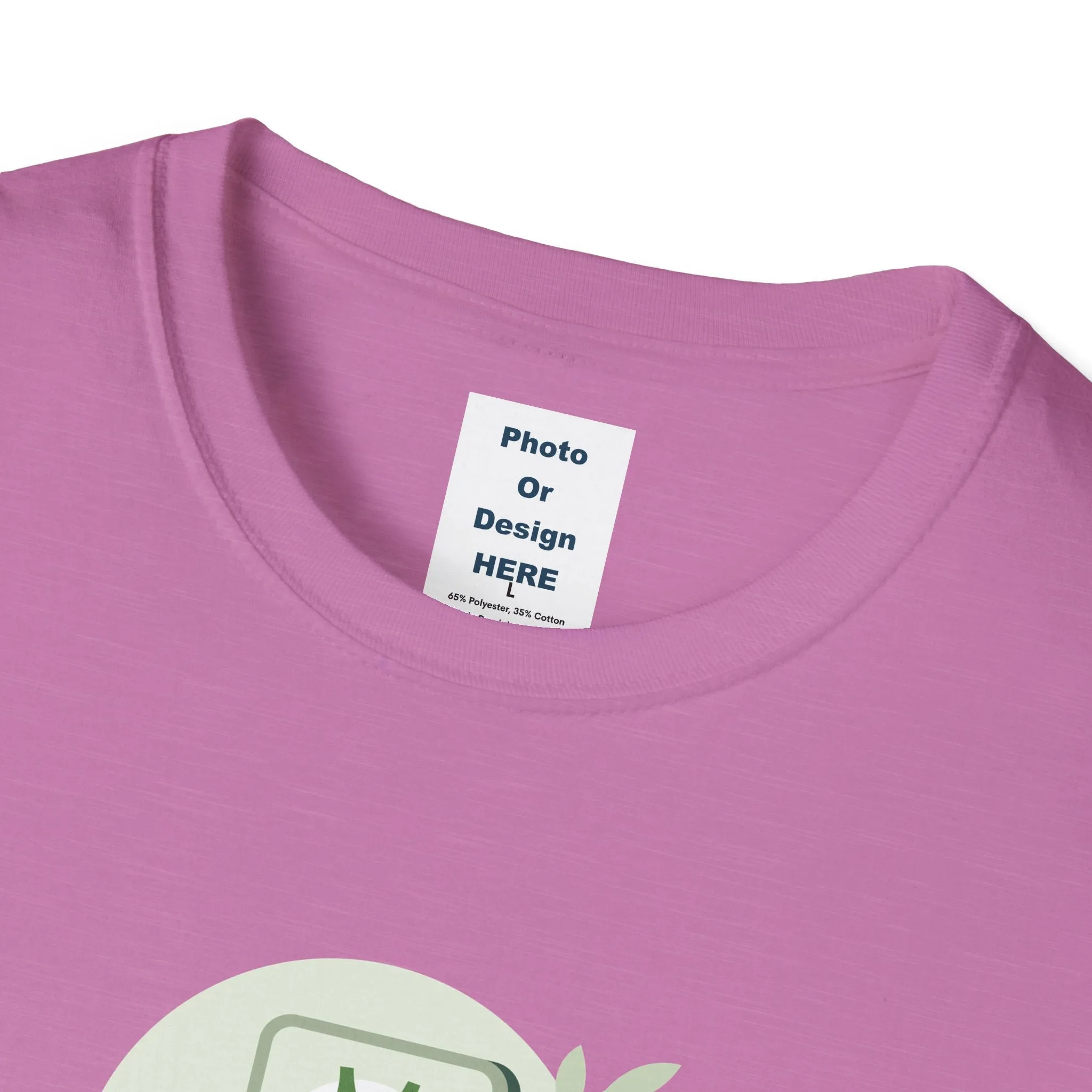 UPRINT-Custom T-Shirt with YOUR Image or Logo!! Softstyle T-Shirt - Your Image or Logo Here