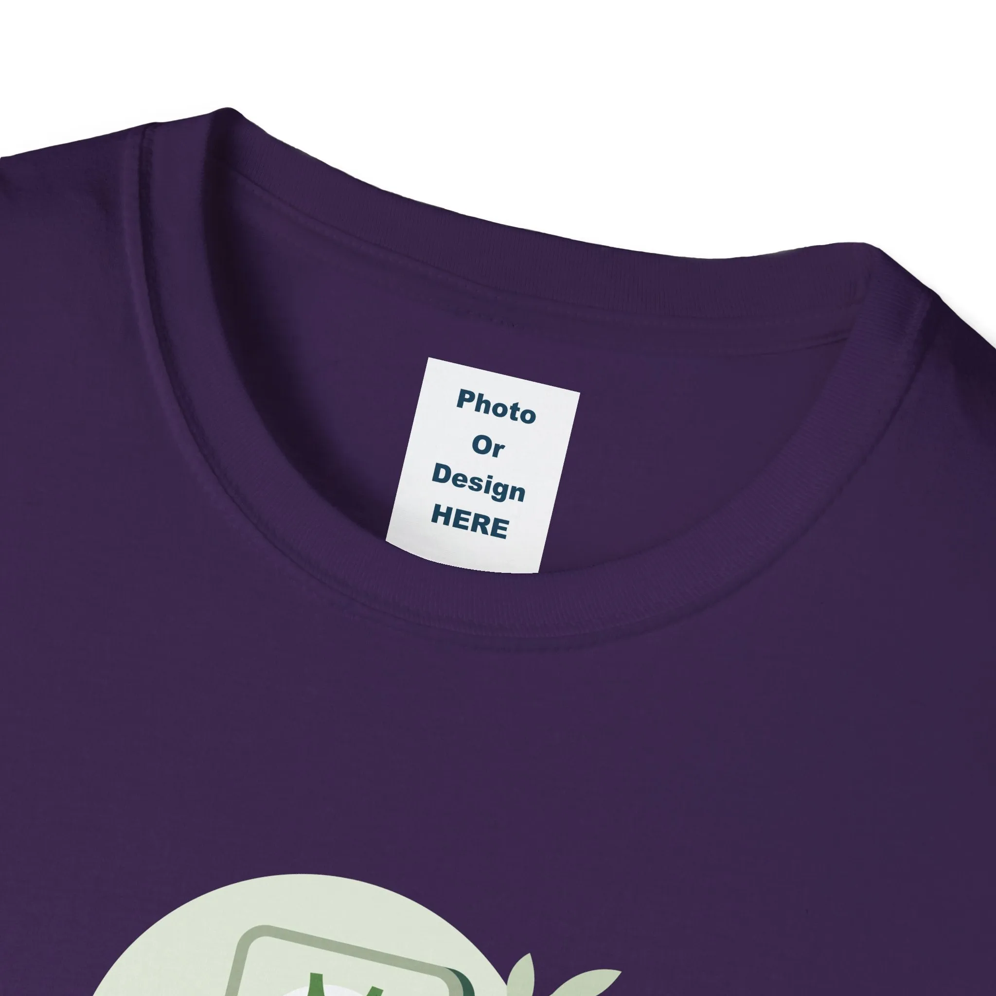 UPRINT-Custom T-Shirt with YOUR Image or Logo!! Softstyle T-Shirt - Your Image or Logo Here