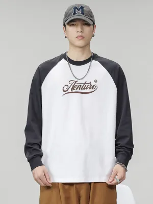 Urban Style Long-Sleeve T-Shirt for Men