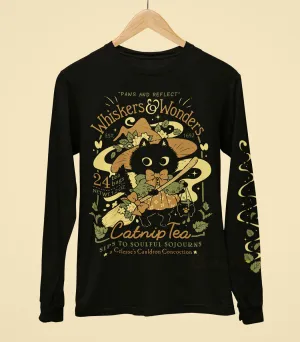 Whiskers & Wonders Catnip Tea Long Sleeve Shirt