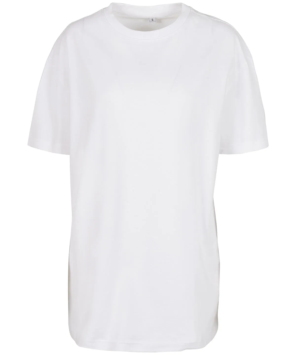 White - Women's oversized boyfriend tee