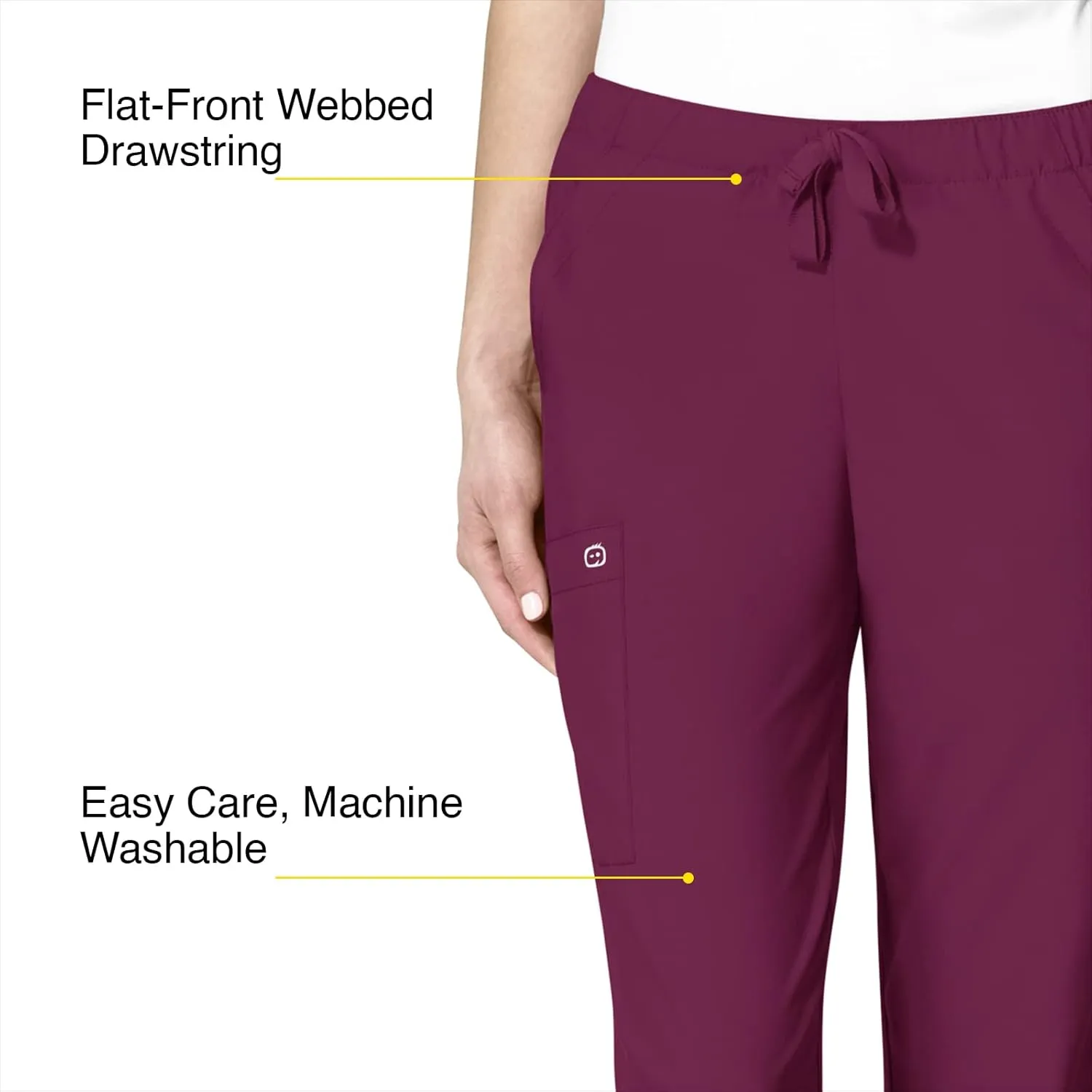 WonderWink Petite Women's Drawstring Pant