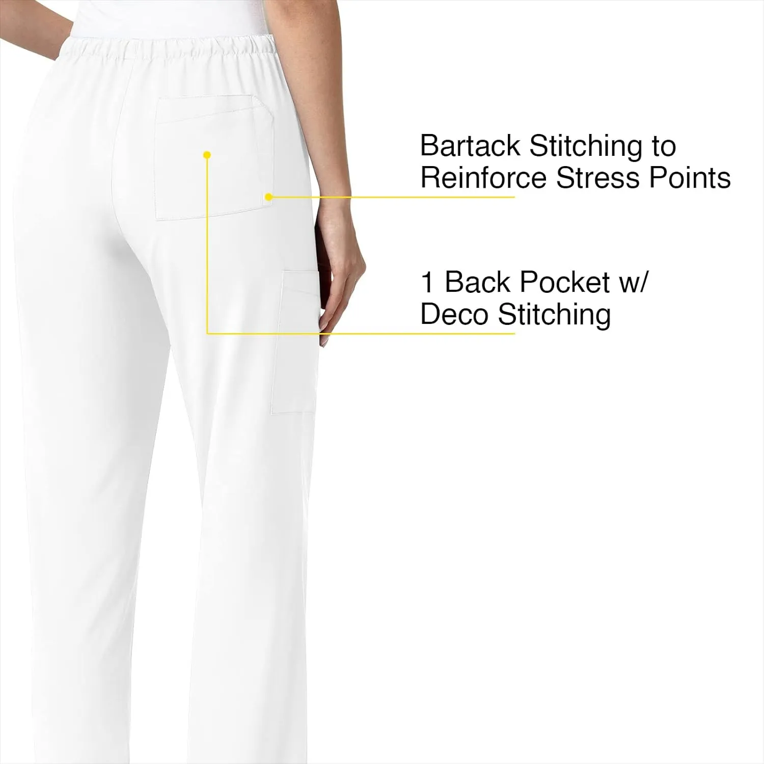 WonderWink Petite Women's Drawstring Pant
