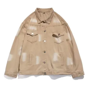 Worn Outside Lapel Chic Artistic Trendy Long Sleeve Shirt
