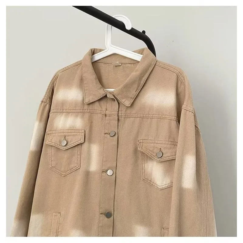 Worn Outside Lapel Chic Artistic Trendy Long Sleeve Shirt