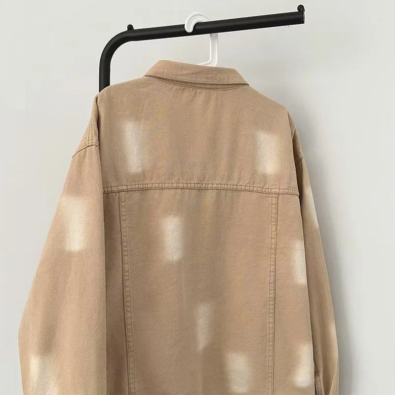 Worn Outside Lapel Chic Artistic Trendy Long Sleeve Shirt
