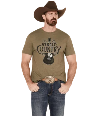 Wrangler George Strait Men's Country Guitar Short Sleeve Graphic T-Shirt