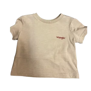 Wrangler Kid's Bison Sunset Tan Tee Shirt