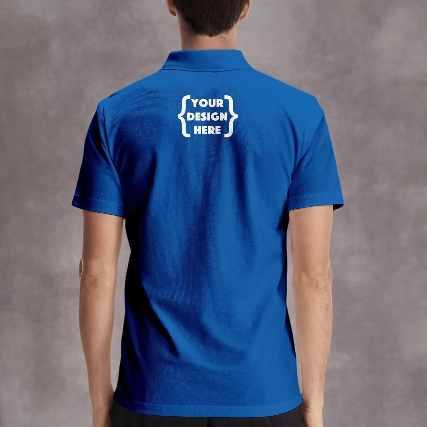 Xiovio Customize Custom Men's Polo Shirts Golf Jersey Tees | FrontBack Print, Embroidery Personalized with Text & Logo