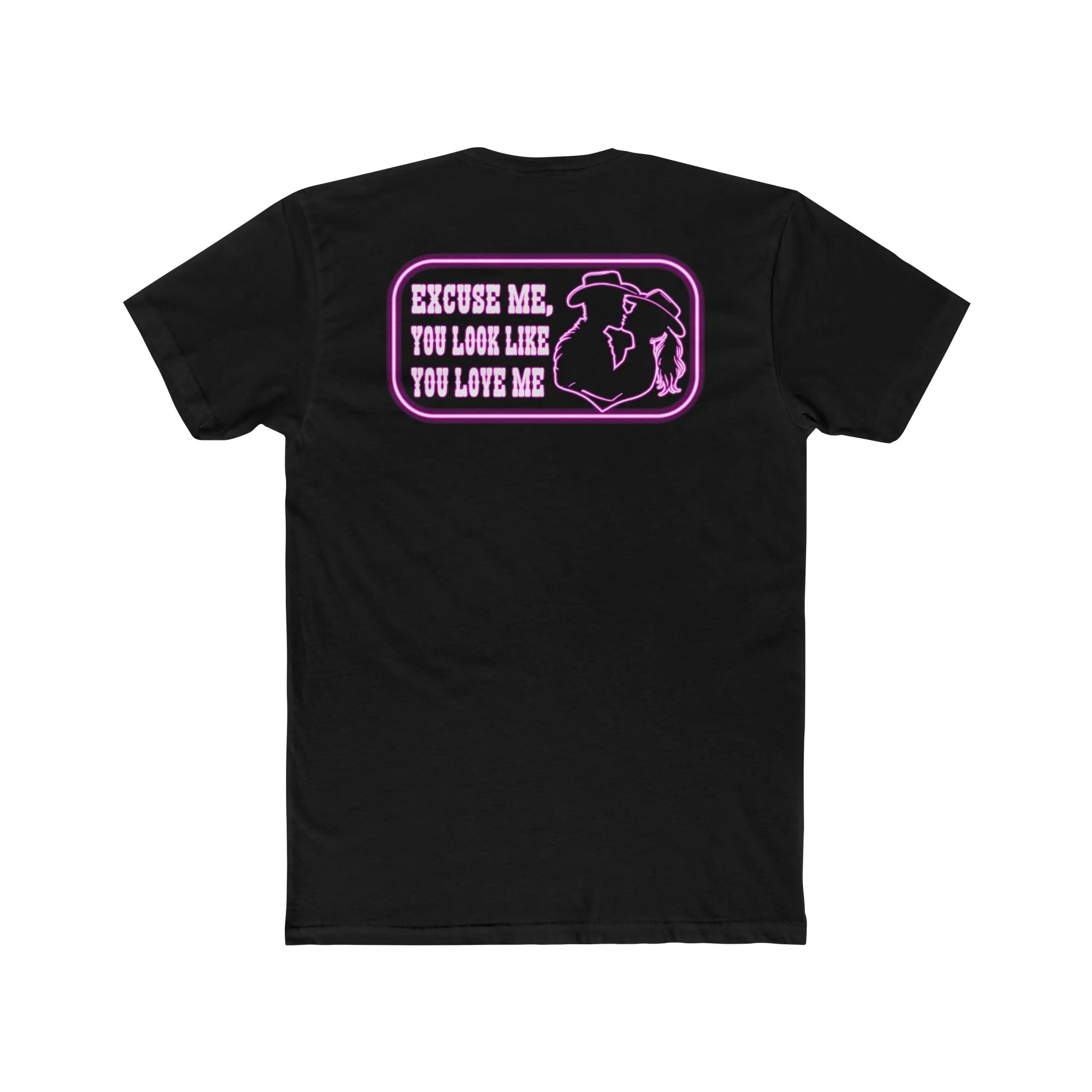 'You Look Like You Love Me' Premium Chest Patch Tee