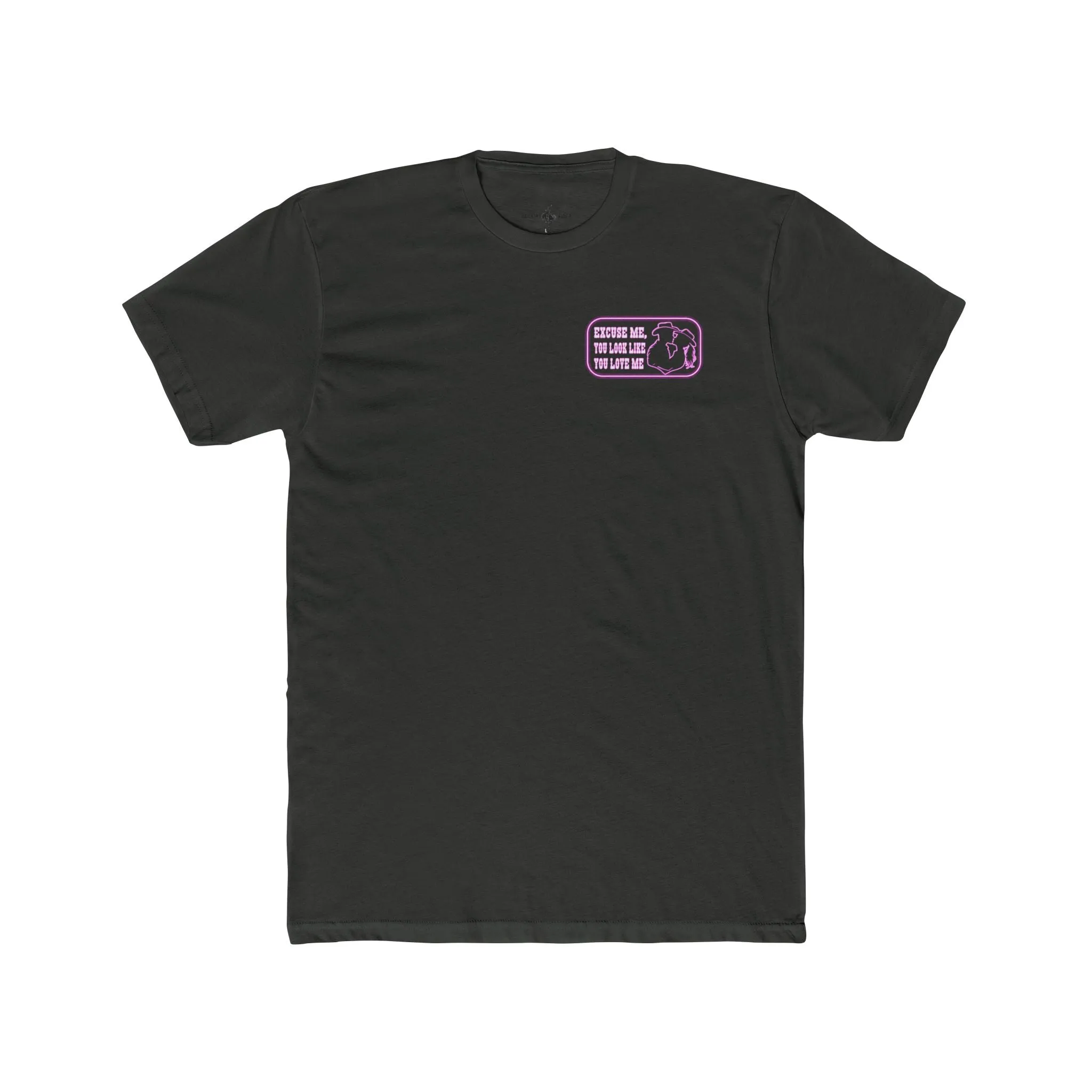 'You Look Like You Love Me' Premium Chest Patch Tee