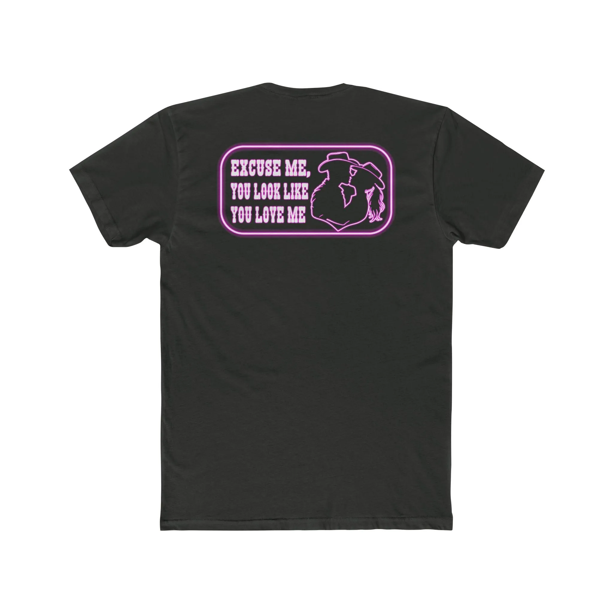 'You Look Like You Love Me' Premium Chest Patch Tee
